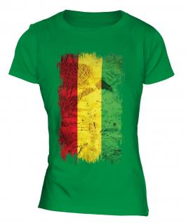 Bolivia Grunge Flag Ladies T-Shirt