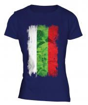 Bulgaria Grunge Flag Ladies T-Shirt