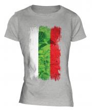 Bulgaria Grunge Flag Ladies T-Shirt