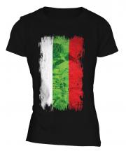Bulgaria Grunge Flag Ladies T-Shirt