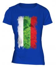 Bulgaria Grunge Flag Ladies T-Shirt