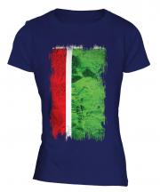 Chechen Republic Grunge Flag Ladies T-Shirt