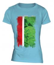 Chechen Republic Grunge Flag Ladies T-Shirt