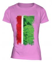 Chechen Republic Grunge Flag Ladies T-Shirt