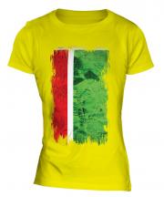 Chechen Republic Grunge Flag Ladies T-Shirt