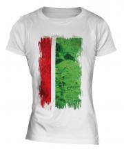 Chechen Republic Grunge Flag Ladies T-Shirt