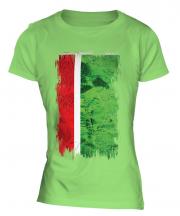 Chechen Republic Grunge Flag Ladies T-Shirt