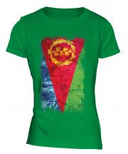 Eritrea Grunge Flag Ladies T-Shirt