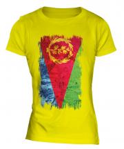 Eritrea Grunge Flag Ladies T-Shirt