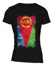 Eritrea Grunge Flag Ladies T-Shirt