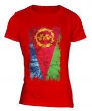 Eritrea Grunge Flag Ladies T-Shirt