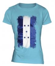 Honduras Grunge Flag Ladies T-Shirt