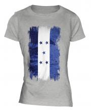 Honduras Grunge Flag Ladies T-Shirt