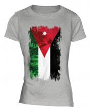Jordan Grunge Flag Ladies T-Shirt