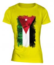Jordan Grunge Flag Ladies T-Shirt
