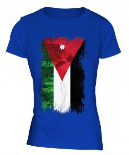 Jordan Grunge Flag Ladies T-Shirt
