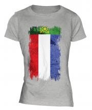 Khakassia Grunge Flag Ladies T-Shirt