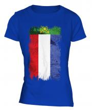 Khakassia Grunge Flag Ladies T-Shirt