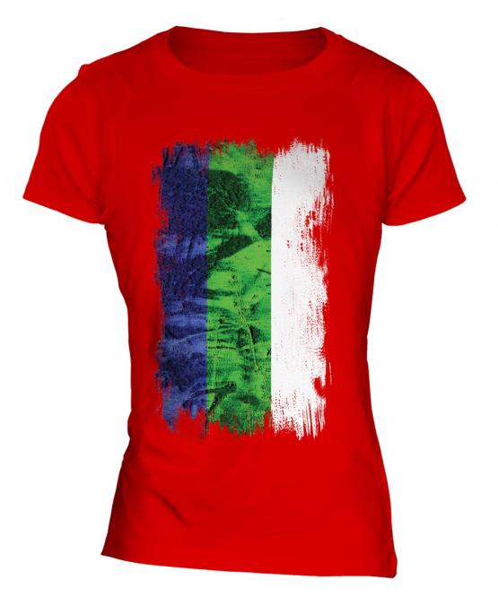 Komi Grunge Flag Ladies T-Shirt