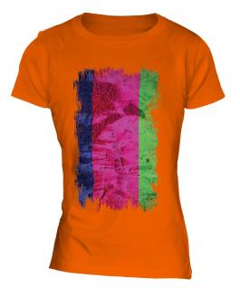 Kuban Peoples Republic Grunge Flag Ladies T-Shirt