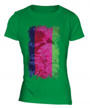 Kuban Peoples Republic Grunge Flag Ladies T-Shirt