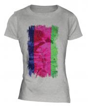 Kuban Peoples Republic Grunge Flag Ladies T-Shirt