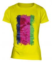 Kuban Peoples Republic Grunge Flag Ladies T-Shirt