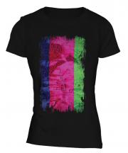 Kuban Peoples Republic Grunge Flag Ladies T-Shirt