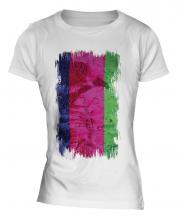 Kuban Peoples Republic Grunge Flag Ladies T-Shirt