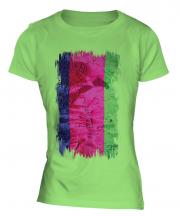 Kuban Peoples Republic Grunge Flag Ladies T-Shirt