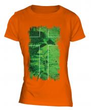 Ladonia Grunge Flag Ladies T-Shirt