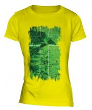 Ladonia Grunge Flag Ladies T-Shirt