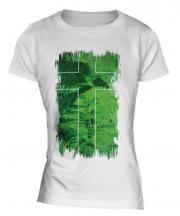 Ladonia Grunge Flag Ladies T-Shirt