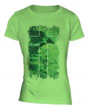 Ladonia Grunge Flag Ladies T-Shirt