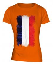 Los Altos Grunge Flag Ladies T-Shirt