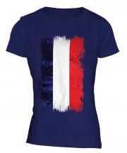 Los Altos Grunge Flag Ladies T-Shirt