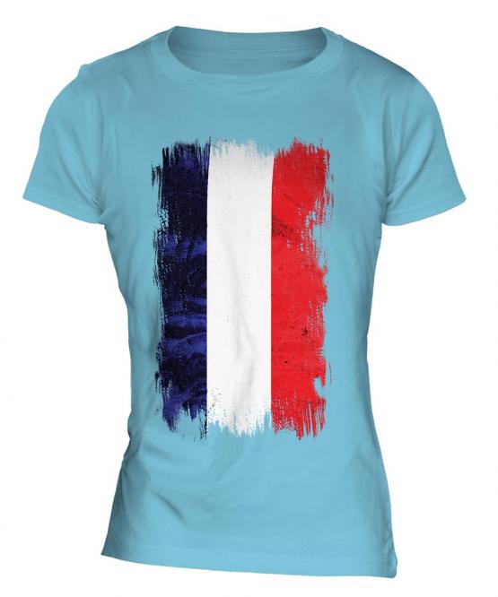 Los Altos Grunge Flag Ladies T-Shirt