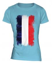 Los Altos Grunge Flag Ladies T-Shirt