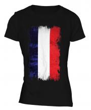 Los Altos Grunge Flag Ladies T-Shirt
