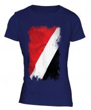 Sealand Grunge Flag Ladies T-Shirt