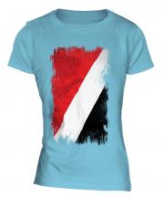 Sealand Grunge Flag Ladies T-Shirt