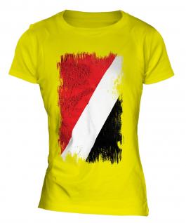 Sealand Grunge Flag Ladies T-Shirt