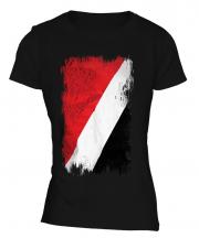 Sealand Grunge Flag Ladies T-Shirt
