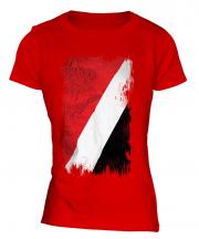 Sealand Grunge Flag Ladies T-Shirt