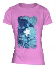 Somalia Grunge Flag Ladies T-Shirt