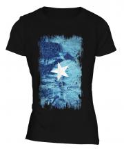 Somalia Grunge Flag Ladies T-Shirt