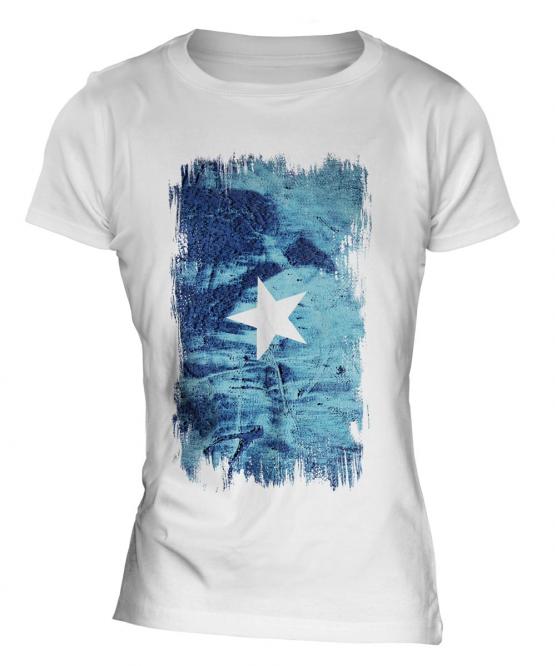 Somalia Grunge Flag Ladies T-Shirt