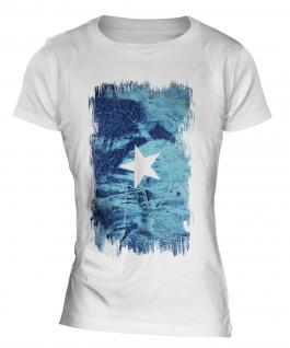 Somalia Grunge Flag Ladies T-Shirt