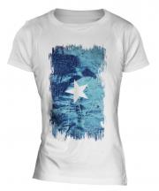 Somalia Grunge Flag Ladies T-Shirt