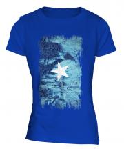 Somalia Grunge Flag Ladies T-Shirt